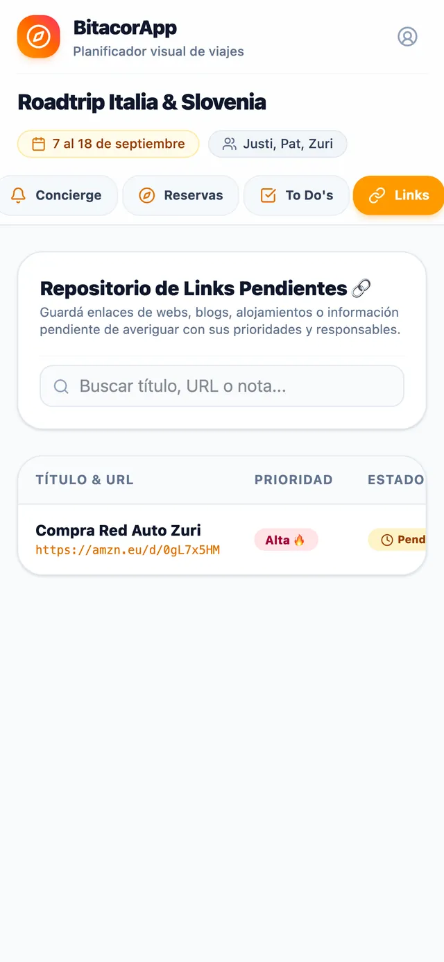 Repositorio de links pendientes de revisar del viaje